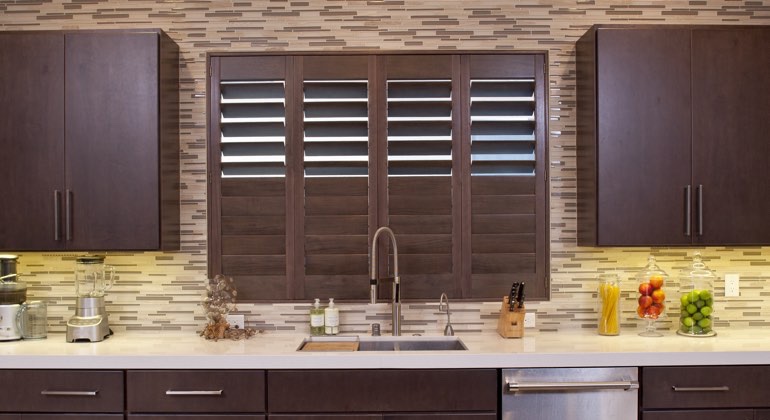 Clearwater cafe kitchen shutters